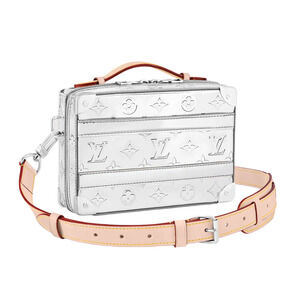 Louis Vuitton Mirror Silver Handle Trunk Virgil Monogram Shoulder Crossbody Bag